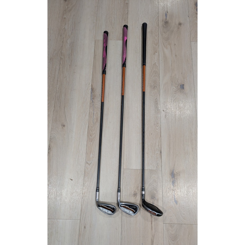 Womens LOT OF 3 Nike Ignite 6 Iron, Pitching Wedge, And 5H Golf Clubs